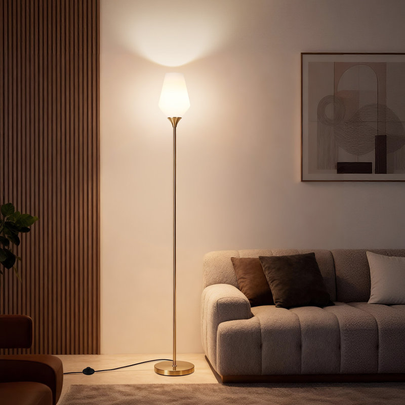 George Oliver 70'' Torchiere Floor Lamp & Reviews | Wayfair